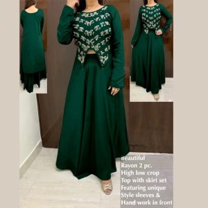 Two piece gown