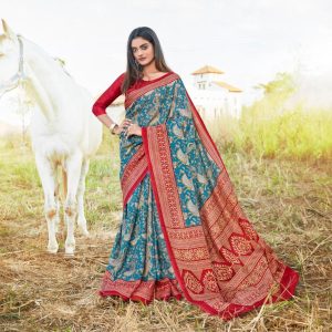 silk kalamkari