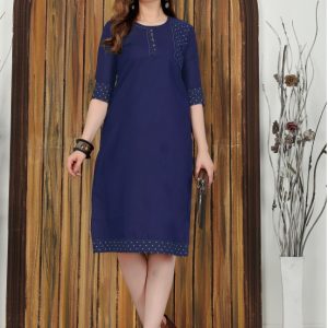 Denim  Kurti